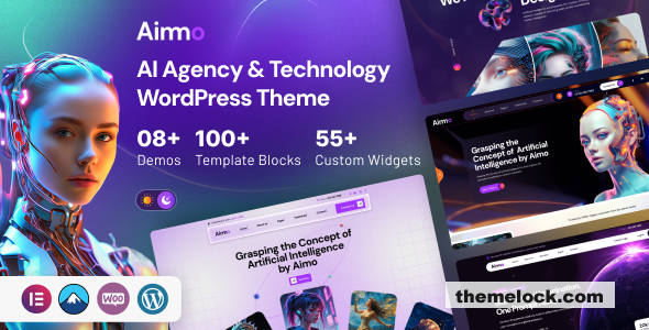 Aimo v1.0.1 - AI Agency & Technology WordPress Theme