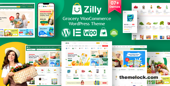 Zilly v3.2 - Grocery Store WooCommerce WordPress Theme