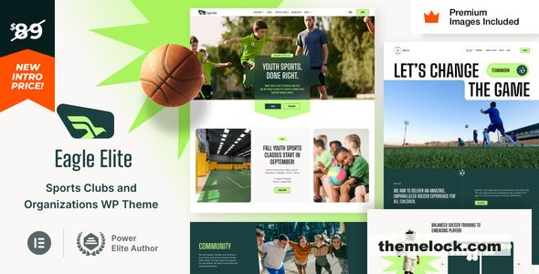 EagleElite v21 – Sports Club WordPress Theme