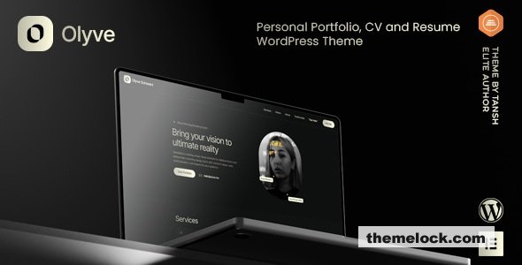 Olyve v1.1.0 - Personal Portfolio WordPress Theme