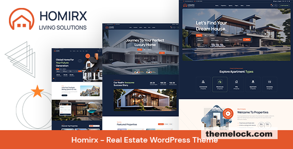 Homirx v1.1.3 – Real Estate WordPress Theme