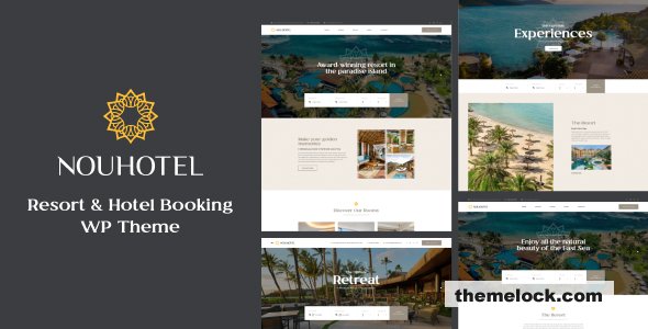 NouHotel v1.1.2 – Resort & Hotel Booking WordPress Theme
