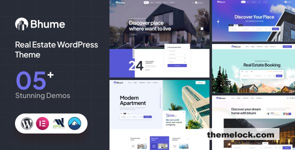 Bhume v1.0.7 – Real Estate WordPress Theme