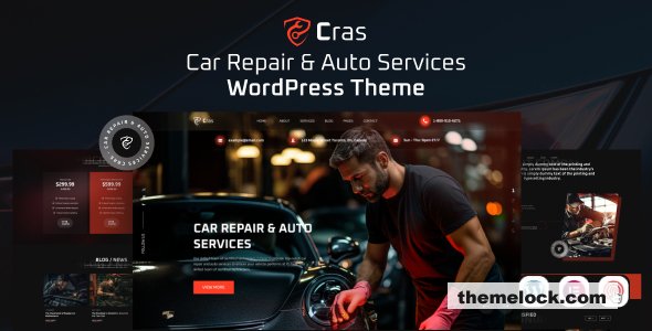 Cras v1.0.7 – Car Repair & Auto Services WordPress Theme