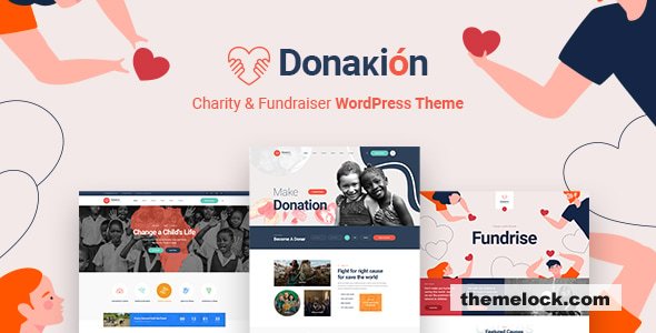 Donakion v2.0.1 – Fundraising & Charity Foundation WordPress Theme + RTL