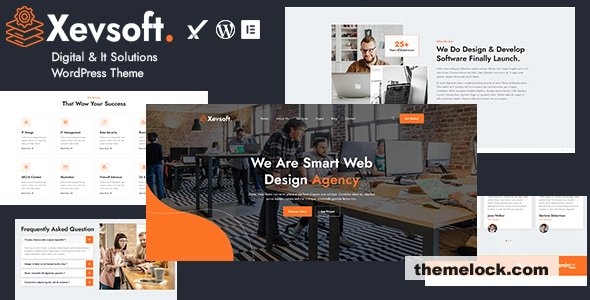 Xevsoft v1.0 - Digital & It Solutions WordPress Theme