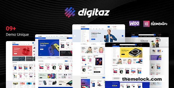 Digitaz v1.3.0 - Electronics Elementor WooCommerce Theme