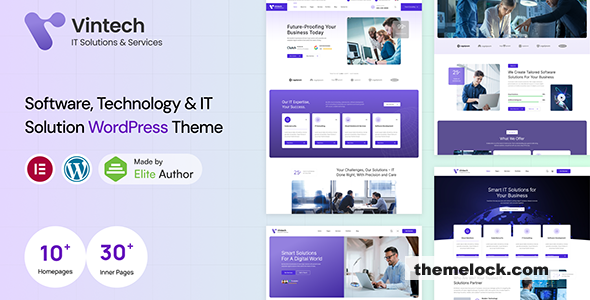 Vintech v1.0.0 - Technology & IT Solutions WordPress Theme
