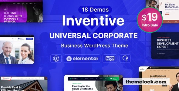 Inventive v1.2 - Multi-Purpose Business WordPress Theme