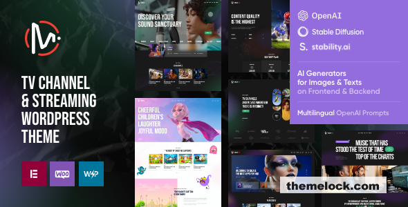 MediaFlex v1.7 - TV Channel & Streaming WordPress Theme