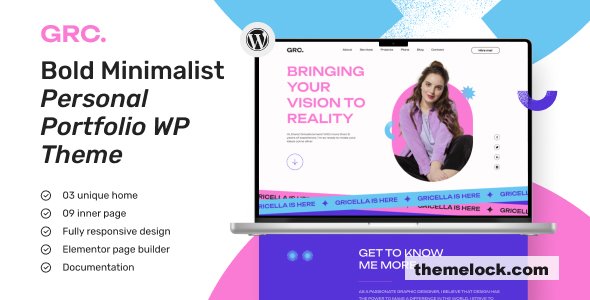 LinkGrace v1.0 - Creative Portfolio WordPress Theme