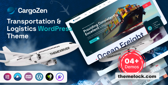 Cargozen v1.0 – Transportation & Logistics WordPress Theme