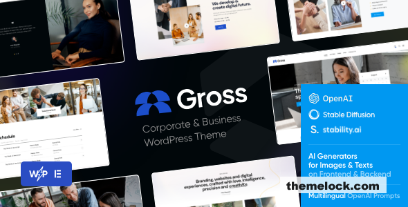 Gross v1.6 – Business & Consulting WordPress Theme