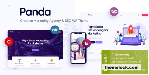 Panda v1.21 - Digital Marketing & Adveritsing WordPressTheme