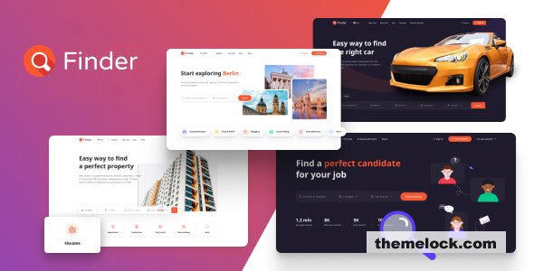 Finder v1.0.10 - Multipurpose Directory & Listing WordPress theme