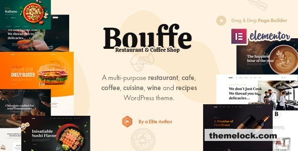 Bouffe v1.1.7 – Restaurant Theme
