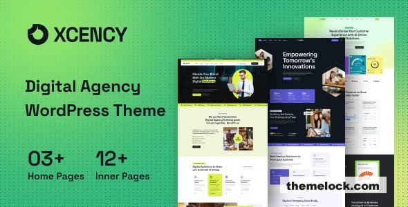 Xcency v1.0.0 - Digital Agency WordPress Theme