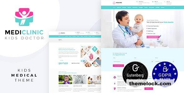 Medi v3.2 – Medical Clinic WordPress Theme