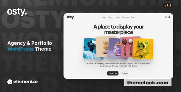 Osty v1.4.1 – Creative Agency and Portfolio Theme