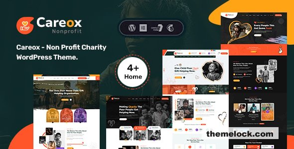 Careox v1.0 - Non Profit Charity WordPress Theme