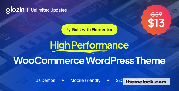 Glozin v1.6.1 – Multipurpose WooCommerce WordPress Theme