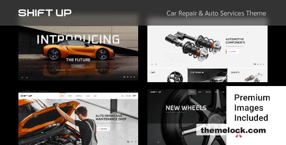 ShiftUp v1.3 – Car Repair & Auto Services WordPress Theme