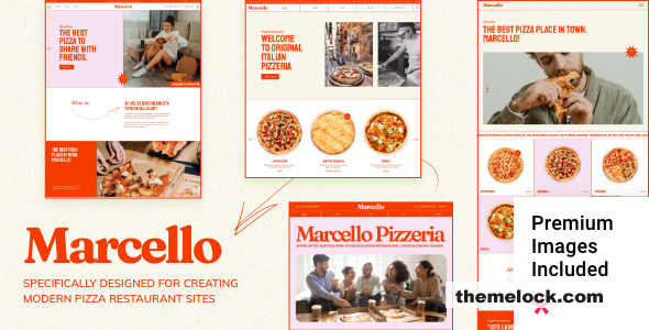 Marcello v1.2 – Pizza Restaurant WordPress Theme