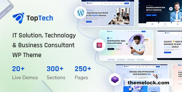 TopTech v1.0 – SEO Marketing Agency & Technology WordPress Theme