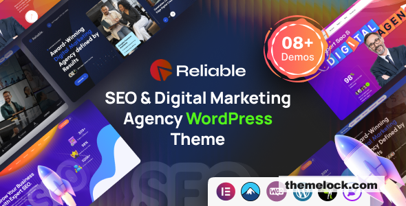 Reliable v1.0 – SEO & Digital Marketing Agency WordPress Theme