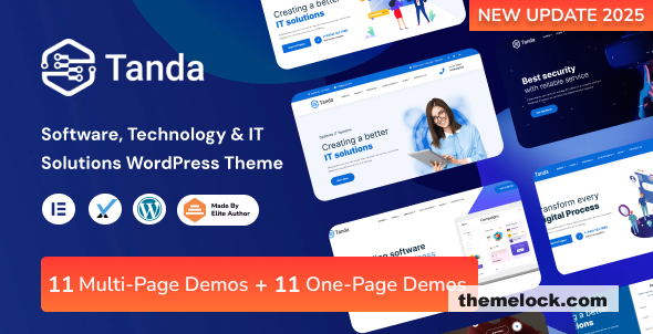 Tanda v1.5 – IT Solutions WordPress