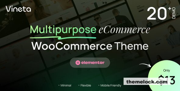 Vineta v1.0.4 – Multipurpose WooCommerce WordPress Theme