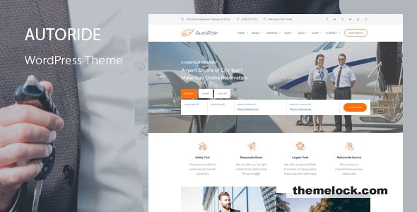 AutoRide v3.6 – Chauffeur Limousine Booking WordPress Theme