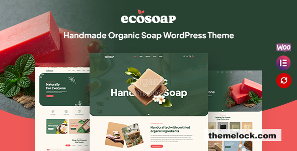 Ecosoap v1.0.7 – Handmade Organic Soap WordPress Theme