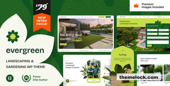 EverGreen v1.0 – Landscaping Gardening WordPress Theme