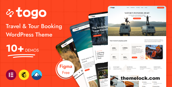 Togo v1.0.4 – Travel & Tour Booking WordPress Theme