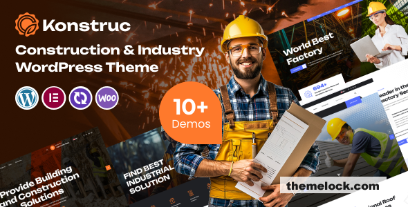 Konstruc v1.0.0 – Construction & Industry WordPress Theme