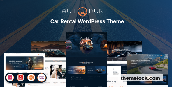 Autodune v1.0.0 - Car Rental & Limousine WordPress Theme