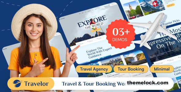 Travelor v1.0.0 – Travel & Tour Booking WordPress Theme