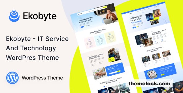 Ekobyte v1.0.0 – IT Service & Technology WordPress Theme