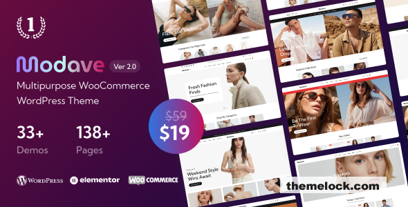Modave v2.1.0 – Multipurpose WooCommerce WordPress Theme