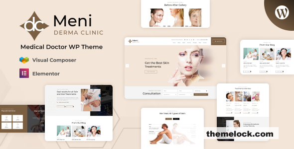 Meni v3.7 – Medical Doctor WordPress Theme