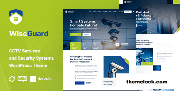 WiseGuard v1.1.7 – CCTV and Security Systems WordPress Theme