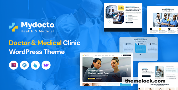 Mydocto v1.0.0 - Health & Medical WordPress Theme