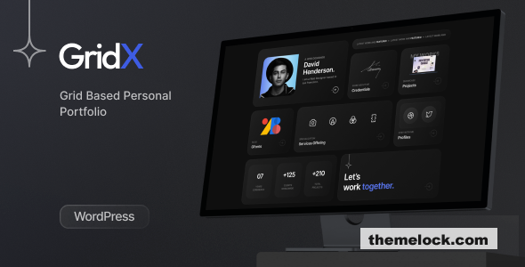 Gridx v4.3.1 – Portfolio Theme