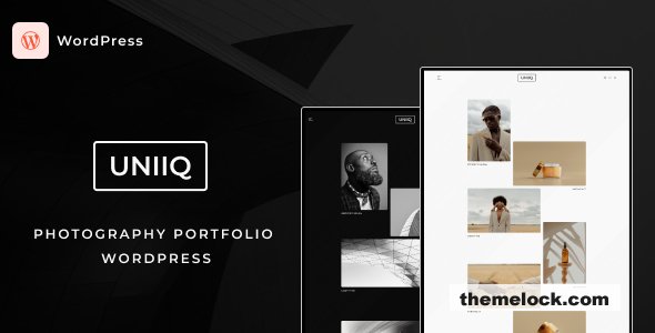 Uniiq v2.0.1 – Photography Portfolio WordPress Theme