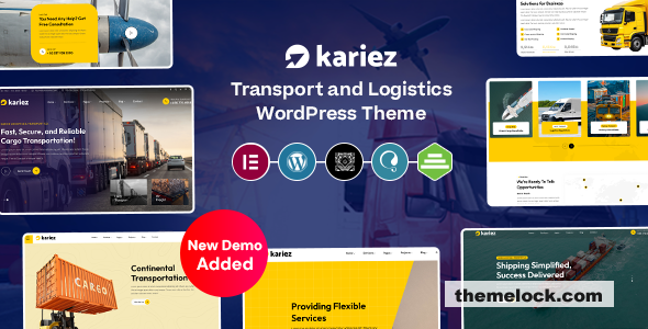 Kariez v1.1.1 - Transportation & Logistics WordPress Theme