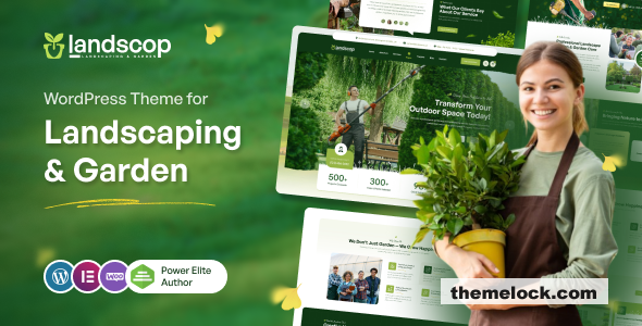 Landscop v1.0.0 - Landscaping & Gardening WordPress Theme