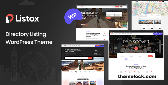 Listox v1.0 – Directory Listing WordPress Theme
