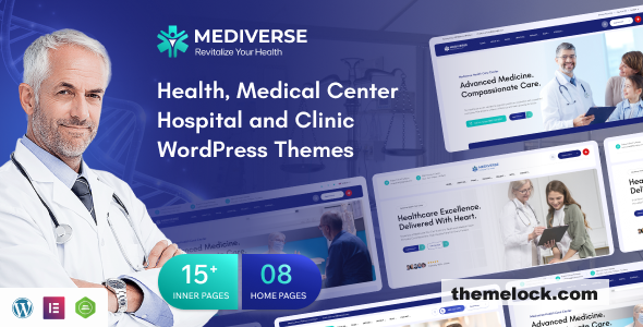 Mediverse v1.0 – Health Medical Clinic WordPress Theme