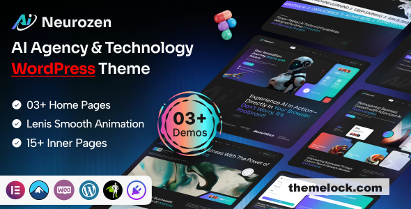 Neurozen v1.0 – AI Agency & Technology WordPress Theme